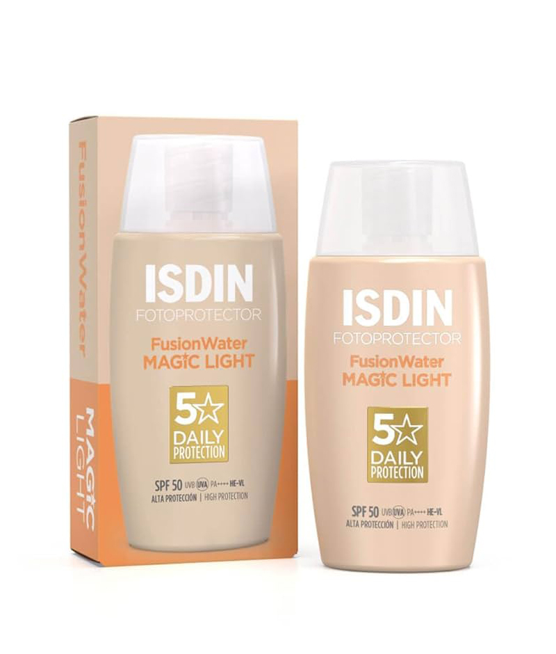ضد آفتاب رنگ روشن فیوژن واتر SPF50 اصل